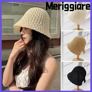 Mũ xô MERIGGIARE, Mũ chống nắng ren chống nắng, Mũ đi biển chống tia cực tím thoáng khí rỗng Thể thao ngoài trời
