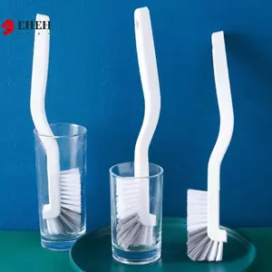 1 / 3 Bàn Chải Vệ Sinh Tay Cầm Dài Bình Sữa Ống Thủy Tinh Bàn Chải Vệ Sinh Nhựa Bàn Chải Đĩa Dụng Cụ Nhà Bếp Gia Đình VN