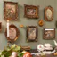 Retro Phong Cách Châu Âu Nổi Khung Ảnh Khung Ảnh Nhà B & B Trang Trí Tường Văn Học Ánh Sáng Sang Trọng Khắc Treo Tường Ảnh Treo Tường