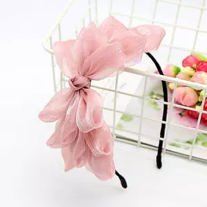 Hàn Quốc Nơ Lớn Đầu Mùa Xuân Mùa Hè Thời Trang Ngọt Ngào Sáng Gạc Đầu Khóa Màu Trơn Siêu Cổ Tích Kẹp Tóc Trang Sức 2026-6-8