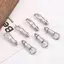 Bluelover Ngoài Trời Leo Móc 304 Thép Stainl Đa Năng Kết Nối Carabiner Móc Khóa Dây Bền Kẹp Cho Cam Du Lịch Mới