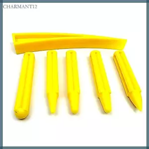 Char Bộ dụng cụ kéo vết lõm nhựa chuyên nghiệp 6 miếng gõ xuống Công cụ sửa chữa dễ dàng DIY cho vết lõm cửa ô tô