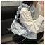 # HB # Túi đeo vai Hobo nữ hợp thời trang dành cho học sinh Túi xách thông thường thời trang để sử dụng hàng ngày 1 chiếc.