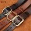 Thắt lưng da thật nam 20516 / Da bò lớp đầu tiên / Chiều rộng 3,8cm / Hợp kim kẽm Retro Khóa chốt Nhật Bản / Cảm giác cao cấp đơn giản thông thường / Phụ kiện thay thế thắt lưng quần thông thường cho nam