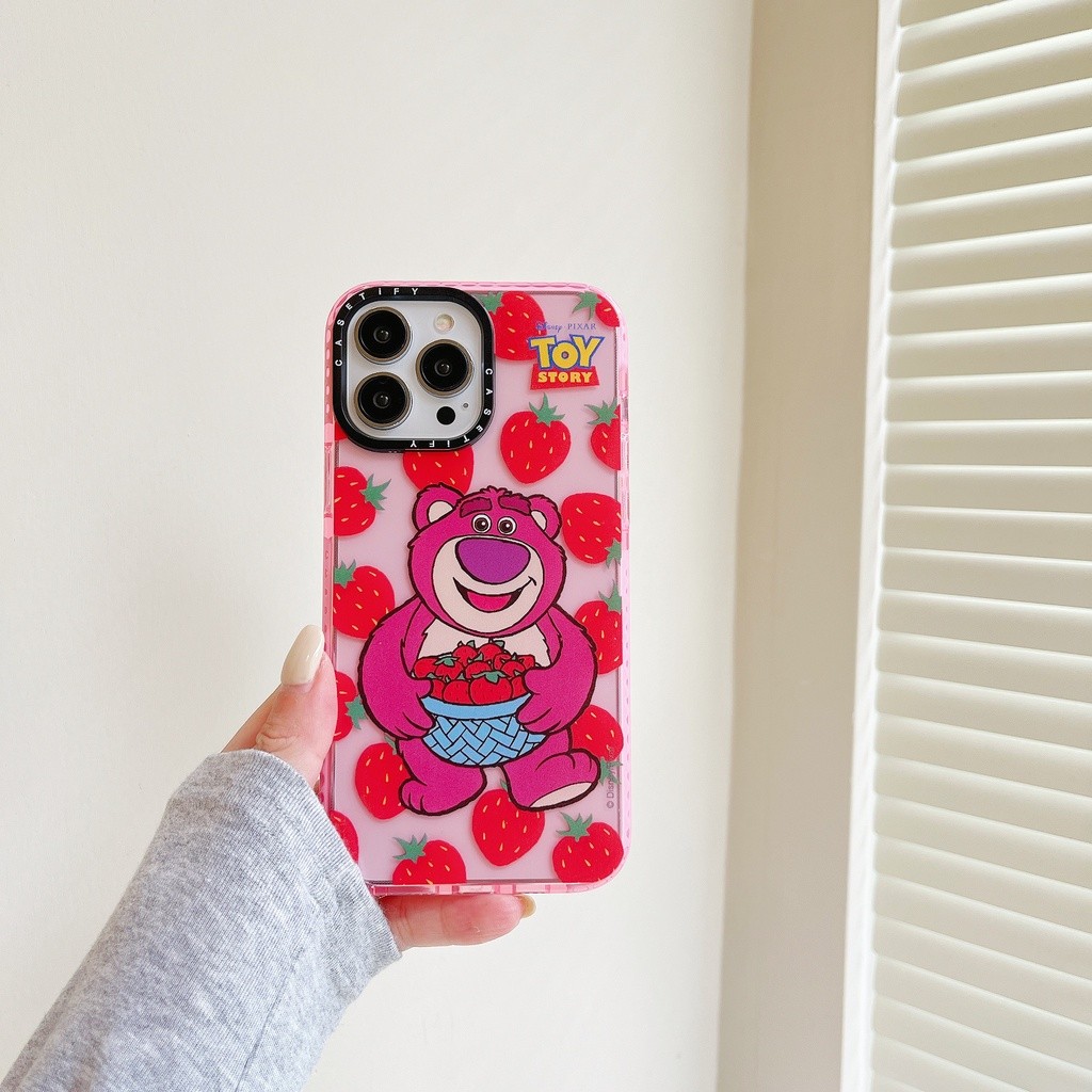 CASET Toy Story Woody Buzz Lightyear Lotso Aliens Vỏ mềm hoạt hình Vỏ tương thích cho iPhone 16 Pro Max Plus 15 / 14 / 13 / 12 / 11 / X / XS / XR / SE / 8 / 7 / 6