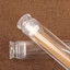 Giá đỡ hương ICUCKO, có nắp kín khí có thể tháo rời Ống dính hương Acrylic, Ống lưu trữ que Joss trong suốt