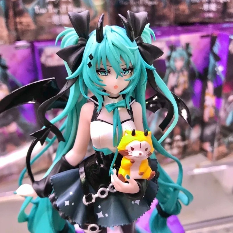Anime Hatsune Miku 19CM Gấu Trúc Nhỏ Kawaii Nhân Vật Hành Động PVC Búp Bê Đồ Chơi Mô Hình Trang Trí Máy Tính Để Bàn Quà Tặng Ngày Lễ Còn Hàng