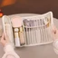 Túi đựng đồ trang điểm gấp YUUKII, Túi đựng cọ mỹ phẩm chống nước di động, Thiết kế gấp đa chức năng PU Make Up Organizer Dụng cụ làm đẹp Lưu trữ