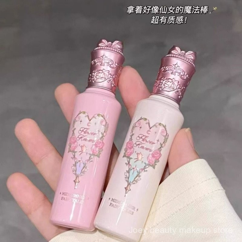 FLOWER BIẾT Mụn che quầng thâm và đốm rách rãnh đường viền mặt trang điểm dưỡng ẩm làm sáng chất lỏng NQMF