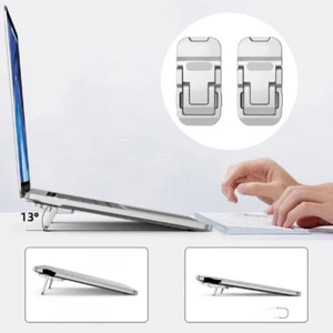 1 cặp chân kê đỡ laptop gập gọn chống trượt đa năng tiện lợi