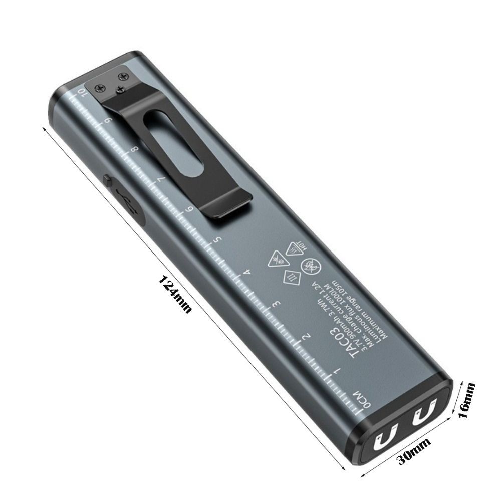Đèn pin Mini AWNGD - Sạc USB, Độ sáng 900LM, Đế Từ Tính, Phù Hợp Cho Chuyến Đi Cắm Trại