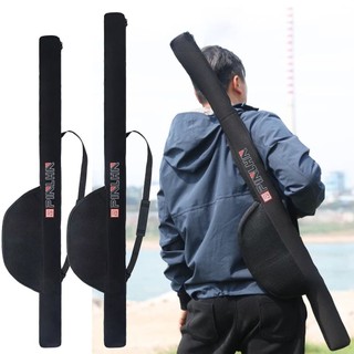 Túi cuộn dây câu FANGHUI, Túi câu gấp di động, có dây đeo vai cần câu 118 / 128cm