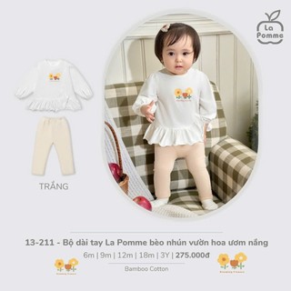 La pomme AW2025 BST Bộ dài tay cho bé T9.4