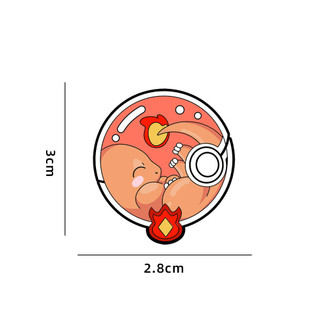 4 Cái / bộ Pokemon Kim Loại Pin Pikachu Charmander Squirtle Trâm Cho Ba Lô Túi Đựng Bút Chì Chống Trơn Trượt Pin