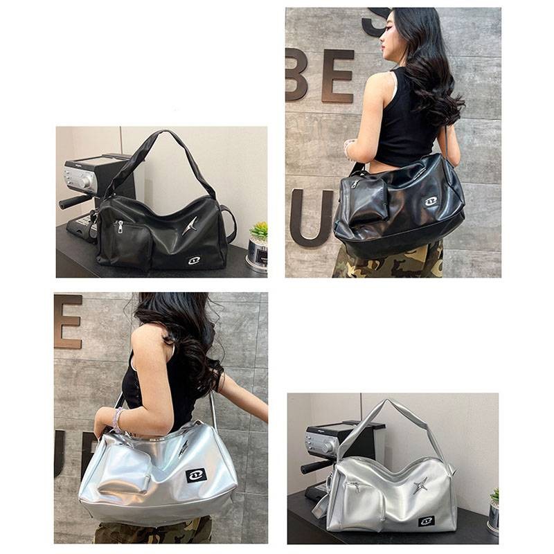 GC2 Hợp Thời Trang Thiết Kế Ban Đầu Túi Tote Sinh Viên Đi Lại Đa Năng Túi Đeo Vai Thiết Kế Nhẹ CG2
