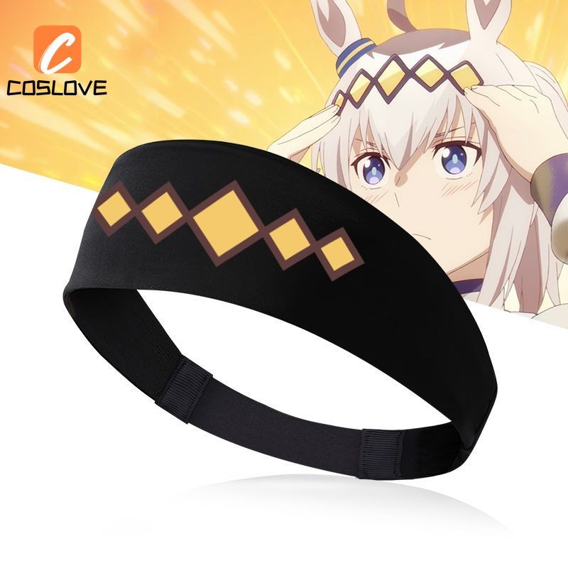 Băng đô Uma Musume Khá Derby Oguri, phong cách thể thao, trang trí dành cho cosplay