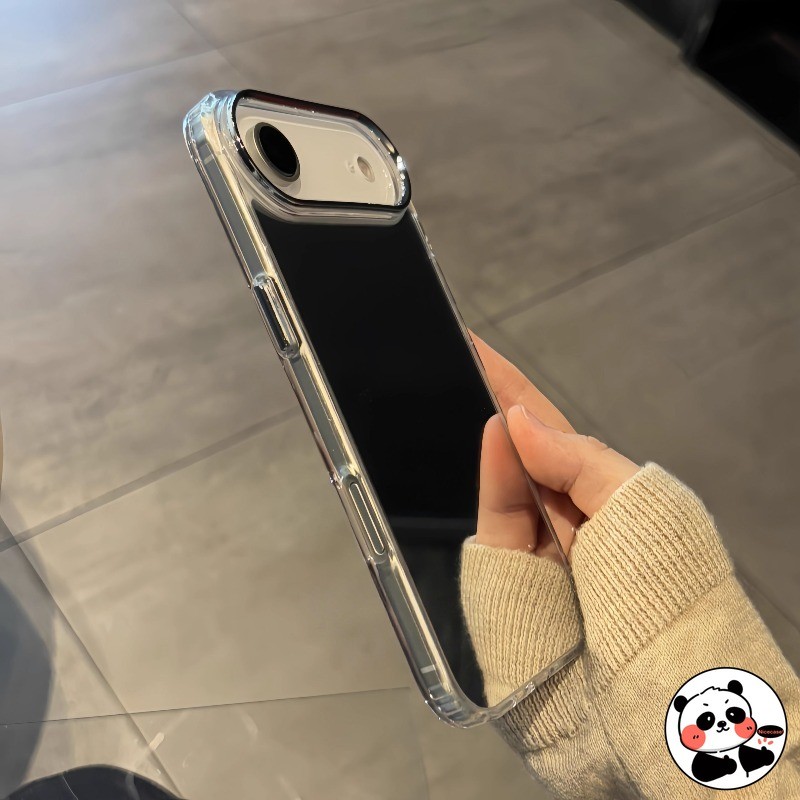 Ốp Điện Thoại Chống Sốc Gương Cho OPPO A6 GT A5 A5X A5i A2M A3X A3 A2X A2 A98 A80 A79 A59 A16K A16E A1X A1 F29 F27 Pro Plus F23 5G 4G Vỏ Mềm Đơn Giản Dễ Thương
