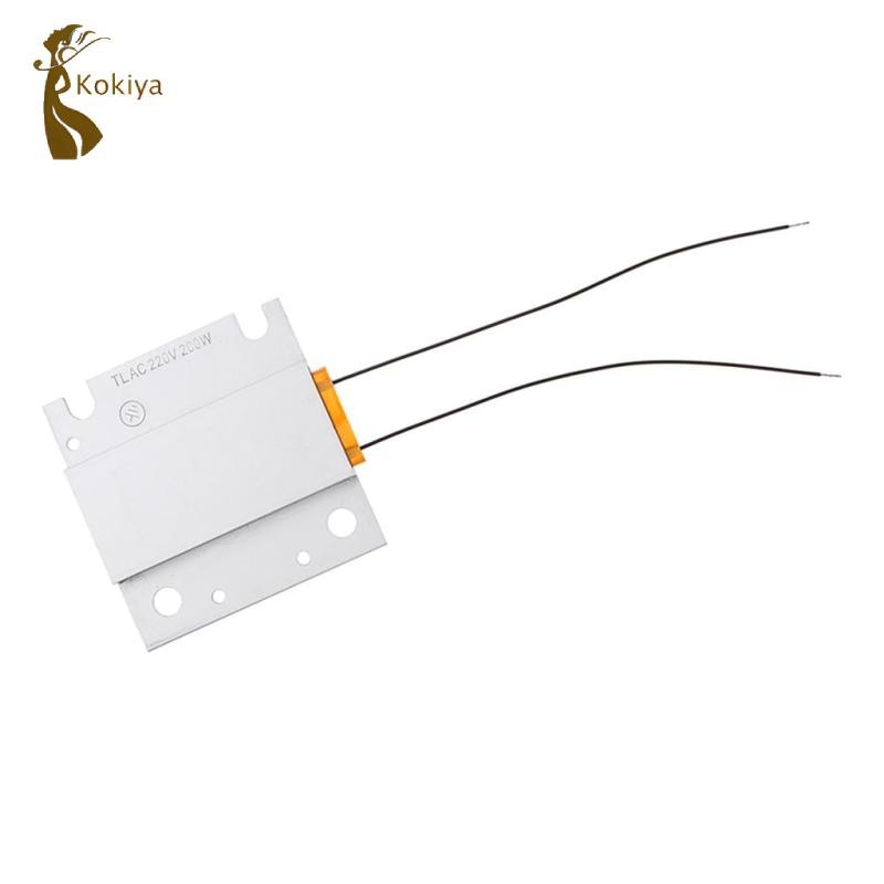 Kokiya 220V 200W Nhôm PTC Sưởi Nhiệt Tấm Nóng 70 x 70mm