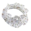FF Victoria Kẹp Trên Cổ Vải Thêu Lớp Trang Trí Ruffle