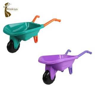 Xe đẩy làm vườn cho trẻ em có xe cút kít cát, xe đẩy đào một bánh để chơi ngoài trời