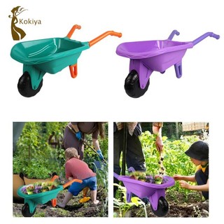 Xe đẩy làm vườn cho trẻ em có xe cút kít cát, xe đẩy đào một bánh để chơi ngoài trời