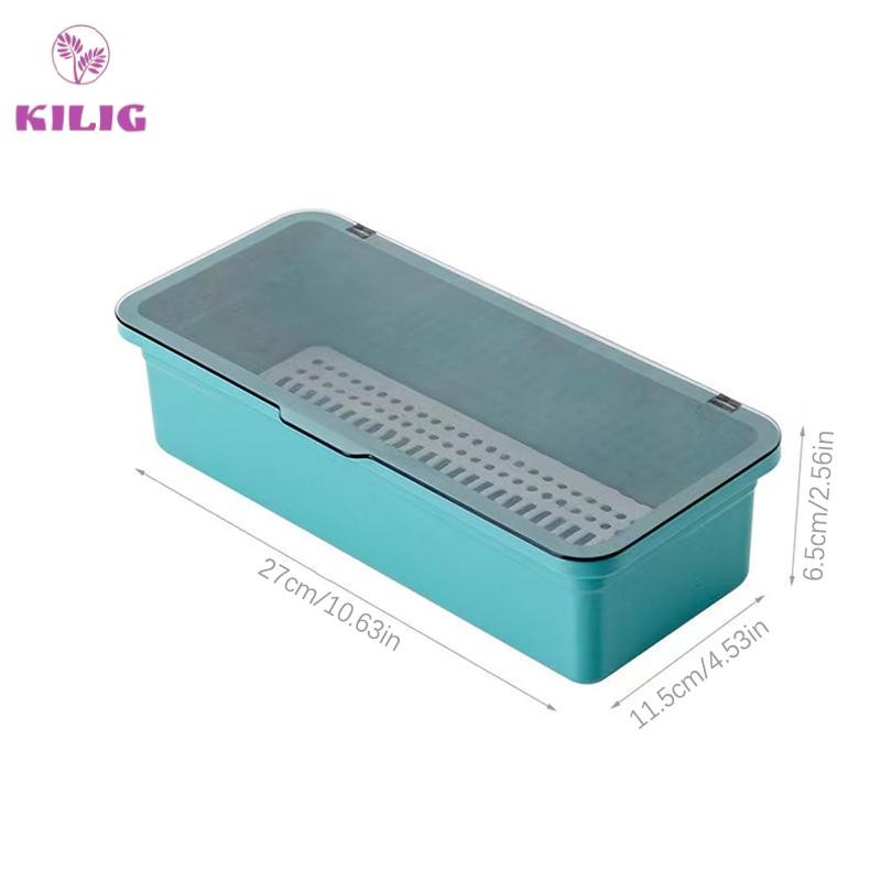 Hộp Đựng Khẩu Trang Chống Bụi Trong Suốt Tiện Dụng
