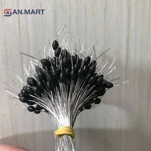 Bigdealssuper 300 Cái / lốc Phao Cao Su Chặn Câu Cá Bobber Chặn Phao Hình Trụ Không Gian B siêu