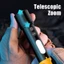 Đèn pin ngoài trời DONOVANQQ, Đèn pin LED đa chức năng chống nước, Đèn chiếu sáng bỏ túi Laser trắng sáng cao có móc cắm trại đi bộ đường dài