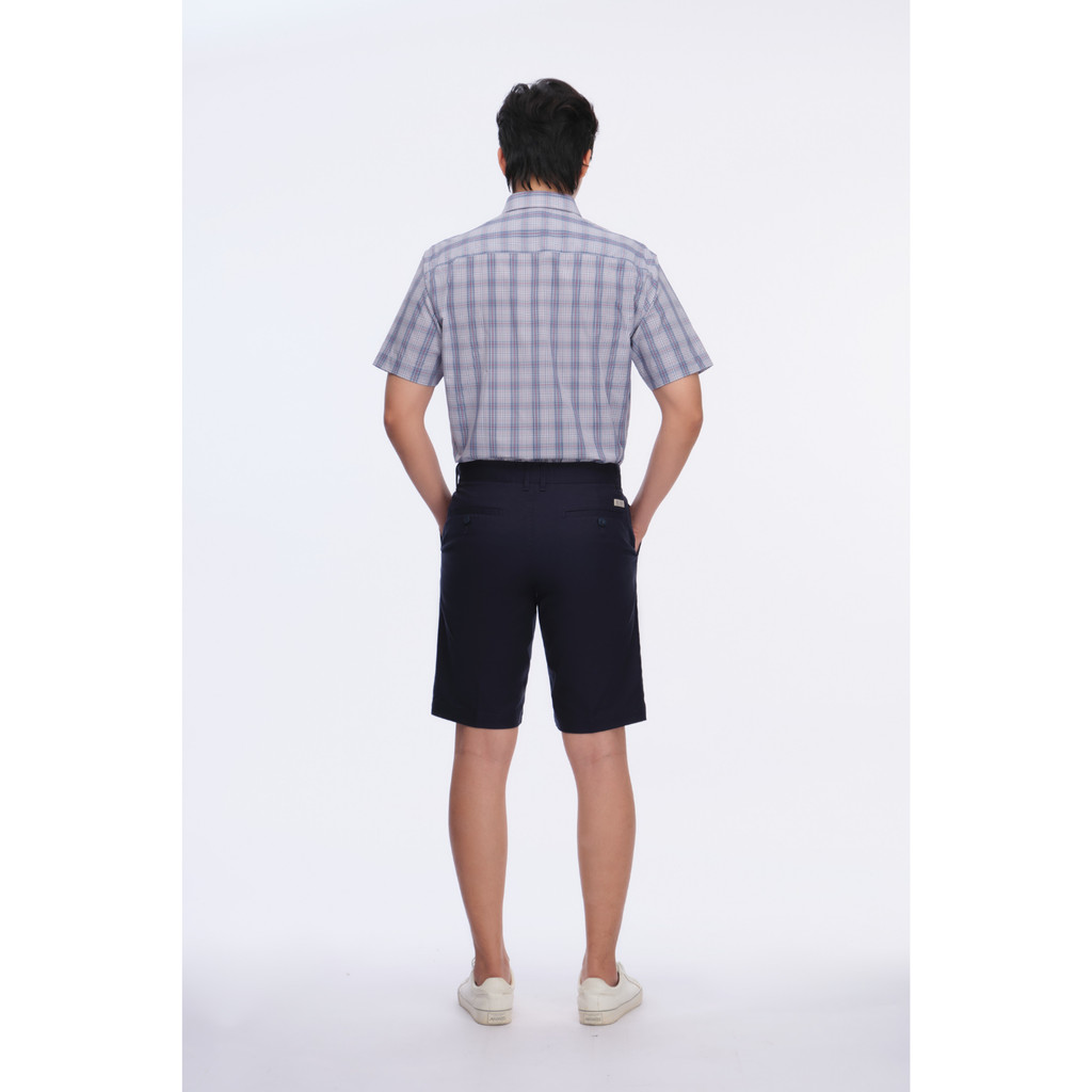 Quần Short Khaki VIETTIEN SMART CASUAL vải Cotton form REGULAR FIT VT00000520