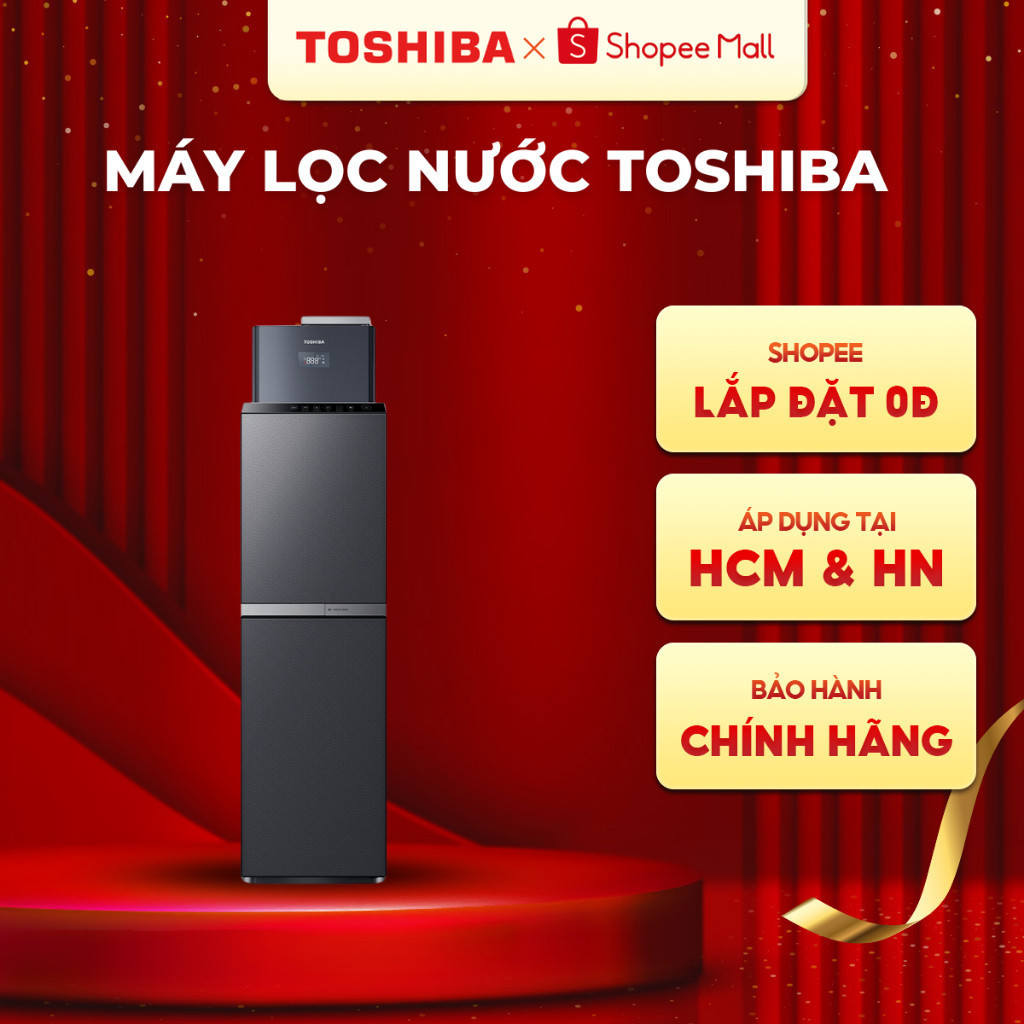 [Shopee Lắp đặt 0Đ HCM-HN] Máy lọc nước Toshiba Originpure TWP-W2399SVN(M) - Bảo hành chính hãng 24 tháng