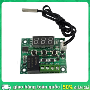 Combo 4 món mạch nhiệt độ làm máy ấp trứng, tổ hợp bo mạch điều khiển nhiệt W1209