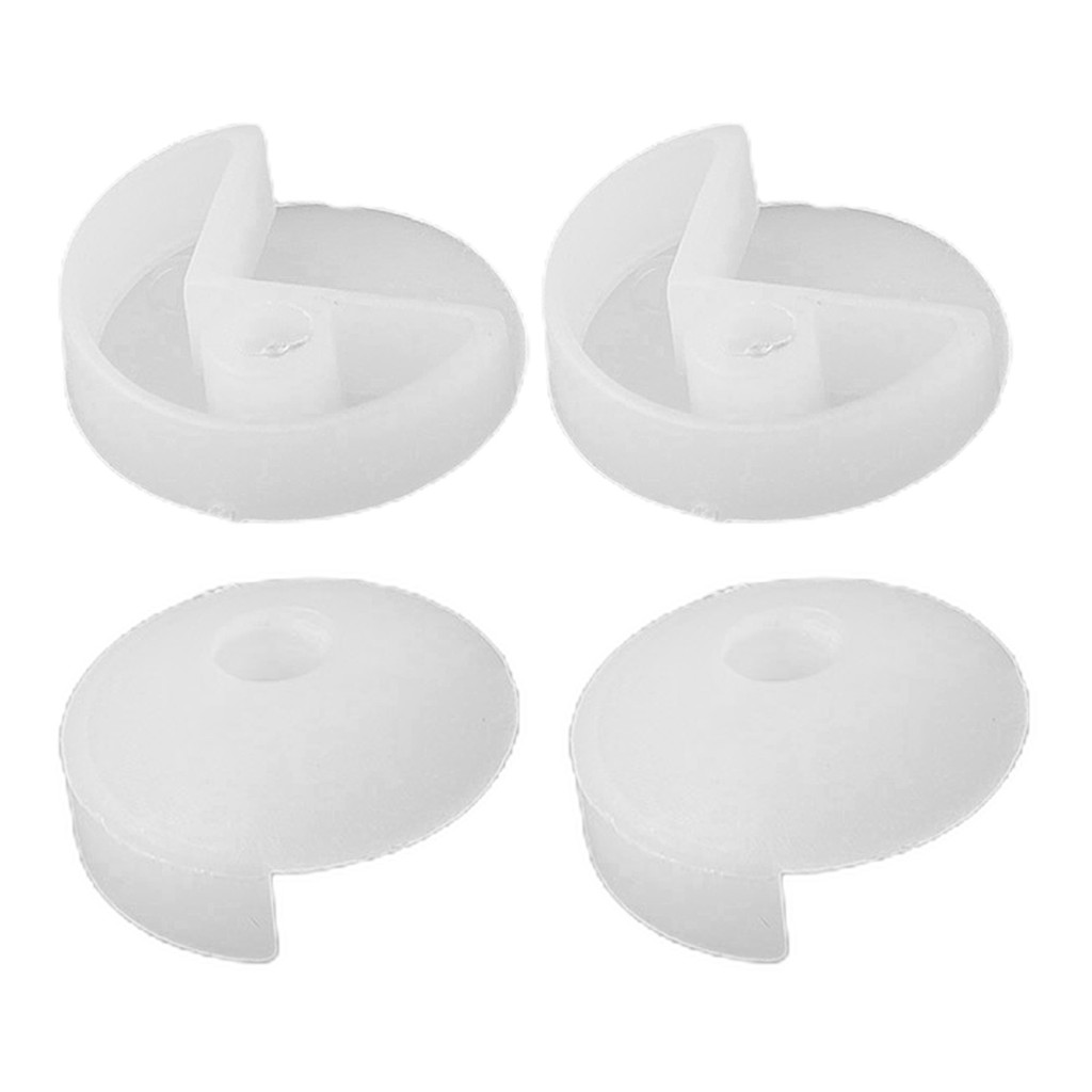 Kẹp cố định gương Tủ quần áo 20 / 50 chiếc Bộ giữ kính không khung Bảng điều khiển