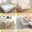 Vỏ Bụi Dùng Một Lần Nhựa Co Giãn Bụi Phim Sofa Chống Bụi Cho Nội Thất Ký Túc Xá Sofa Treo Tường Tranh Chống Bụi 1PC MỚI