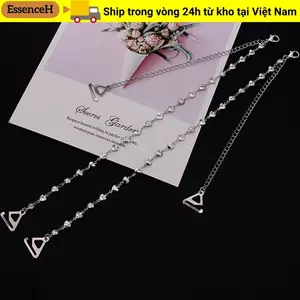 Dây đeo đồ lót ESSENCEH, Dây đai có thể điều chỉnh chống trượt Aniti Dây đeo áo ngực nữ, Phụ kiện đồ lót tình yêu bằng kim loại sáng bóng chất lượng cao Dây đeo vai Váy cưới