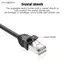 Cáp Ethernet Cate5 RJ45 Lên xuống bên trái Góc phải Miếng dán cáp mạng Dây ngắn 0,3 / 0,5 / 0,6 / 1M Đẹp