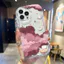 Ốp Lưng Samsung Galaxy A07 A06 A05 A04 A17 A16 A15 A14 A13 A25 A23 A22 A35 A33 A32 A31 A56 A55 A52 A51 A50 Kem Vồng Cong Edge Motif Pink Cloud NYK437