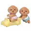 Sylvanian Families Doll [Toy Poodle Twins] I-115 ST Mark Certified for Ages 3 and Up Toy Dollhouse EPOCH