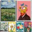 Nghệ Thuật F-Funny f-floral a-art Poster Không Khung Tranh Canvas Trừu Tượng Nghệ Thuật Treo Tường Cho Phòng Trang Trí Nhà