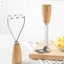 Máy Cơm Khoai Tây Inox Có Tay Cầm Bằng Gỗ Đứng Để Nghiền Khoai Tây Ngọt Thức Ăn Cho Bé Puree
