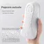 OLVIDO Đế tăng chiều cao, Miếng đệm nâng gót xốp EVA thiết kế vô hình, Giảm xóc 1.5 / 2.5 / 3.5CM Đệm giày nửa đầu thoáng khí mềm mại Đi bộ hàng ngày