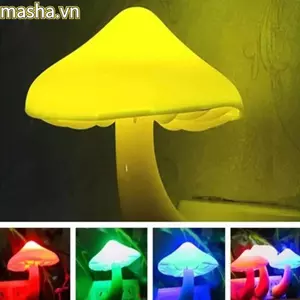 Chiếu sáng cầu thang, Tủ thông minh Đèn ngủ LED nấm, Đèn tường Sử dụng gia đình Trẻ em Trang trí nội thất Đèn ngủ phòng ngủ