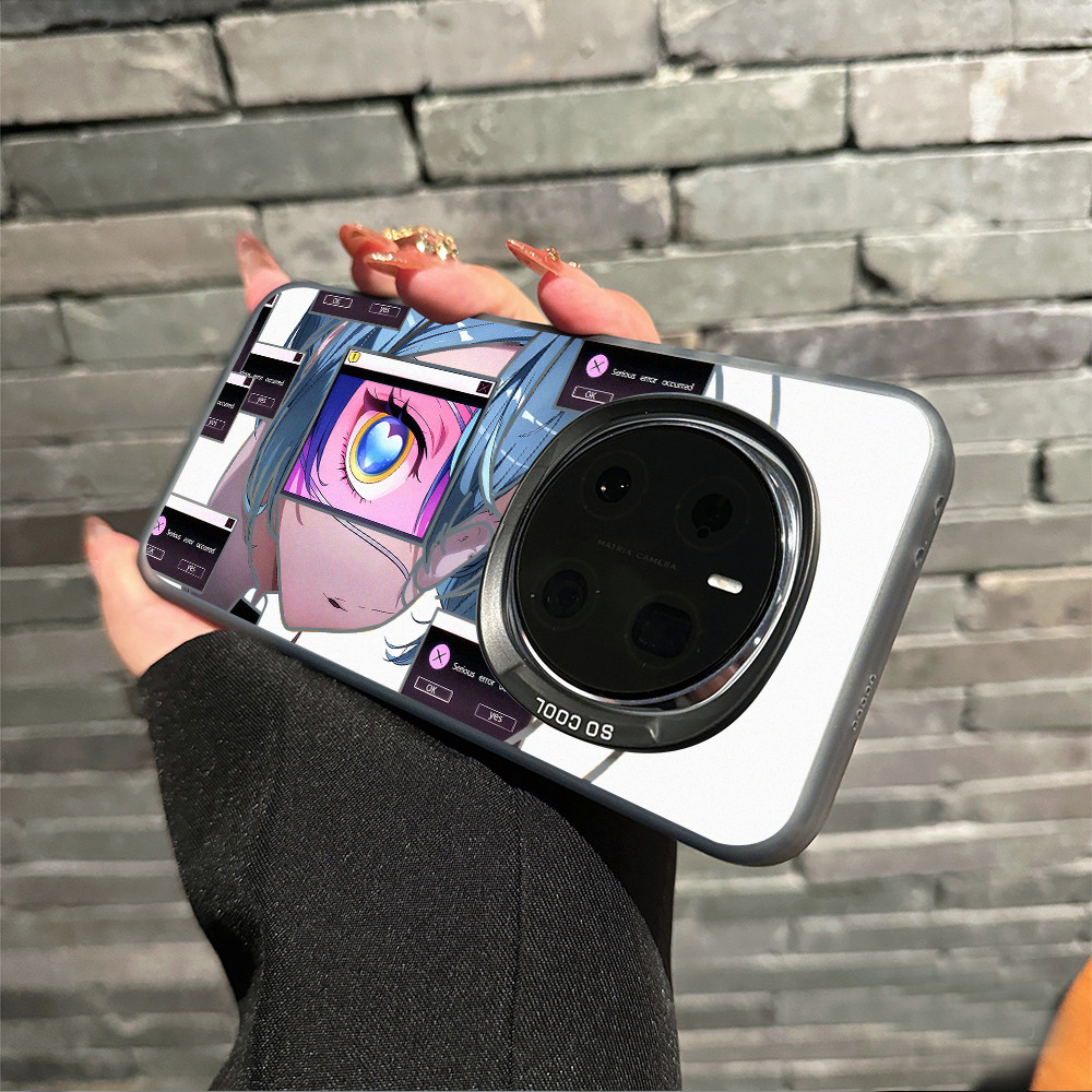 Dành cho Honor Magic 8 Pro / 7 Pro / 6 Pro 600 Pro Win RT GT Pro “Miku ” Vỏ điện thoại cứng Micro Matte / Honor 400 / 300 X9D X9C X8D Vỏ Honor chống sốc
