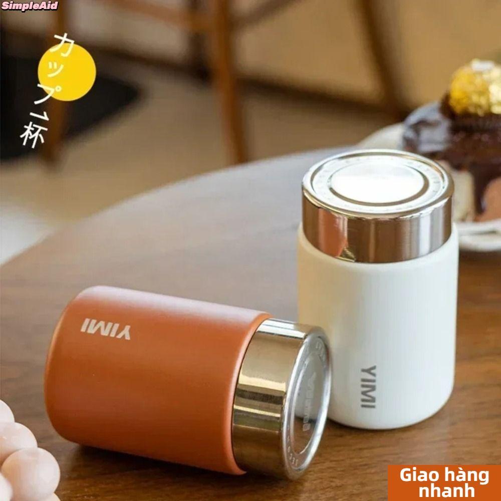 [Vận chuyển nhanh] Cốc giữ nhiệt Mini SIMPLEAID, Cốc cà phê bằng thép không gỉ chống rò rỉ, Bình nước cách nhiệt nhẹ 230ml