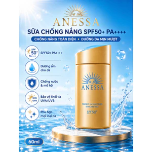 ANESSA SPF50+ PA++++ 60ml Chính Hãng | Kem Chống Nắng Nhật Bản Chống Nước