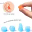 16 CÁI Nút tai silicon Nút tai sáp silicon có thể tái sử dụng Nút tai bơi có thể đúc Giảm tiếng ồn Bảo vệ khi ngủ