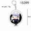 SQ11 Jujutsu Kaisen Acrylic Móc Khóa Anime Gojo Satoru Geto Suguru Mặt Dây Chuyền Cho Ba Lô & Chìa Khóa