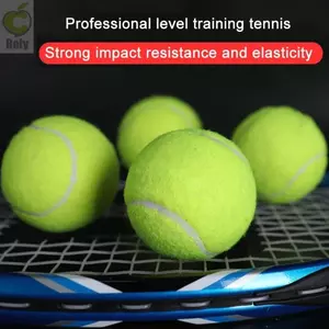 Quả bóng chơi thú cưng ROLY, Quả bóng Tennis không độc hại có độ đàn hồi, Cuộc thi bóng thực hành bền bỉ