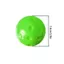 CATMALLER88 3 Bóng Xốp, Bóng Pickleballs yên tĩnh nảy chính xác không ồn ào, Bóng tập luyện PU mềm nhiều màu chất lượng cao Thực hành ngoài trời trong nhà