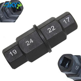 Bánh trước xe máy GKY 17 19 22 24mm Trục lục giác Công cụ loại bỏ trình điều khiển trục chính GKY
