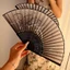 Quạt Handmade Phong Cách Trung Quốc Mới Quạt Tre Khiêu Vũ Cổ Điển Quạt Nhỏ Phong Cách Cổ Đại Hanfu Phong Cách Trung Quốc Tranh Mực Gấp Quạt Mẫu Đơn